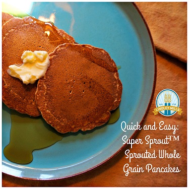 Sprouted Pancakes Back to School